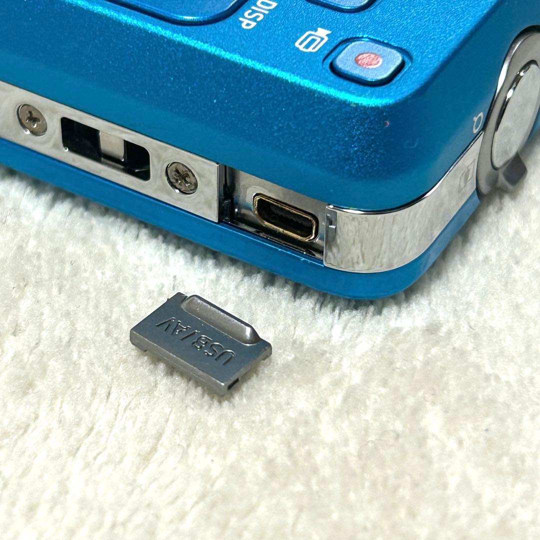 美品 動作確認済 CASIO EXILIM EX-Z800BE ハワイアンブルー