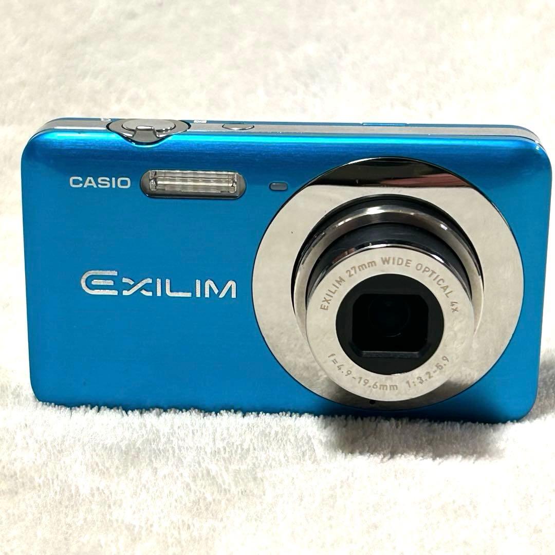 美品 動作確認済 CASIO EXILIM EX-Z800BE ハワイアンブルー