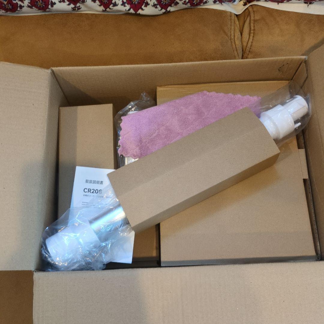 Hearten 掃除機 コードレス 50000pa スティッククリーナー 自走式