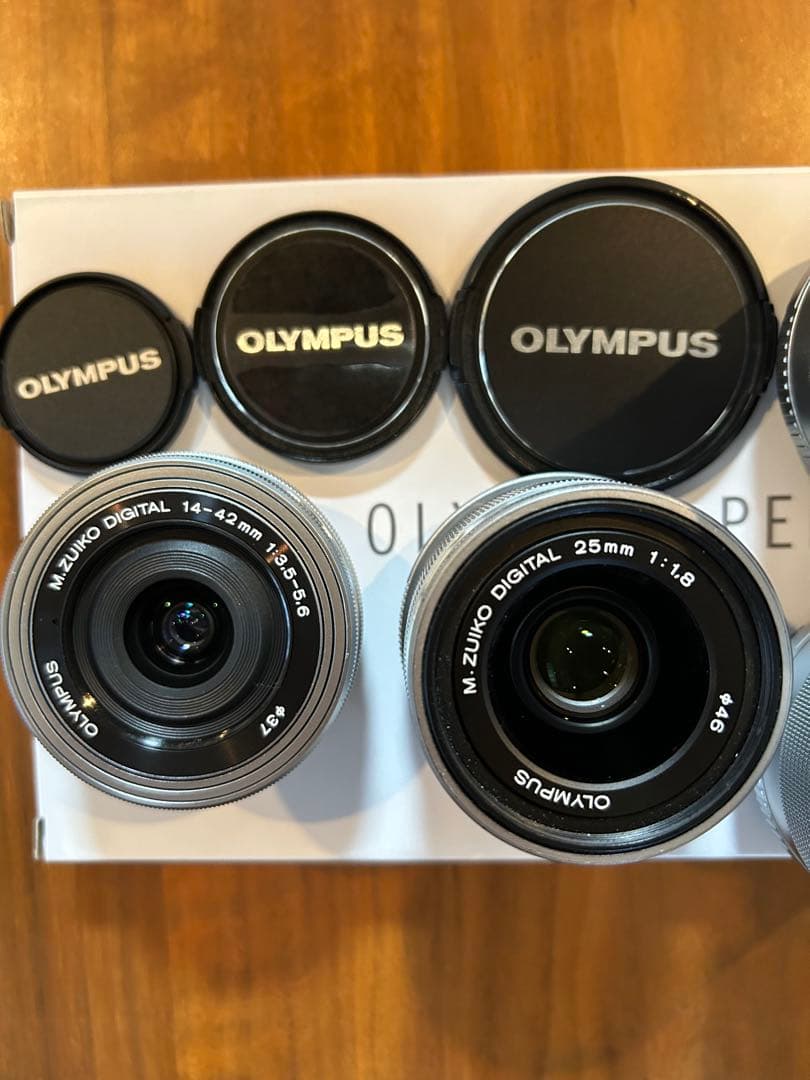 【ボディ・レンズ3種4本・付属品】オリンパスPEN E-PL8