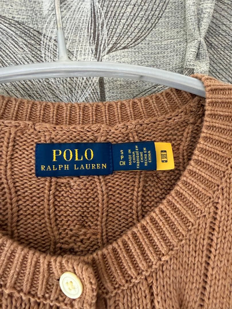 【るー】Polo Ralph Lauren ケーブルニットカーディガン