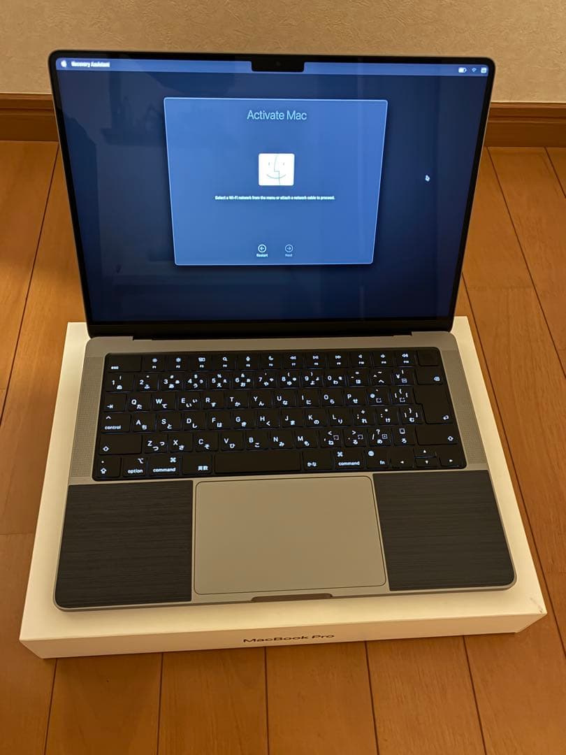 送料込 充電50回 makbook pro M1 1TB 32GB 14インチ