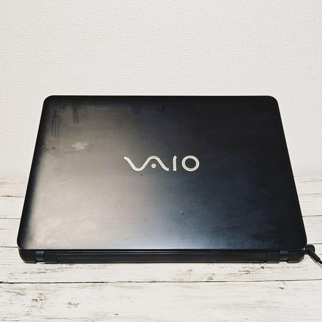 VAIO 15インチ大画面ノートパソコン SSD カメラ テンキー DVD