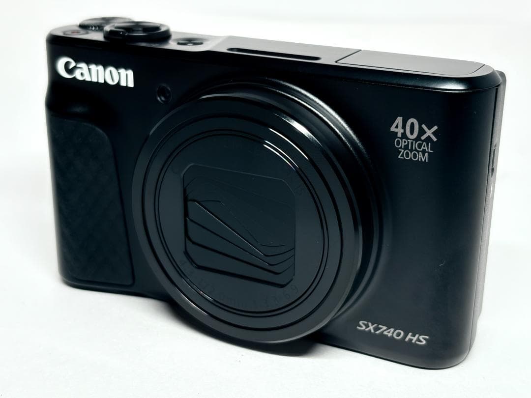 元箱付き 新品級 キヤノン PowerShot SX740 HS ブラック