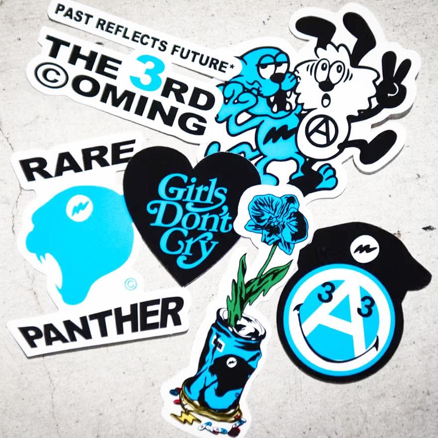 VERDY Rare Panther Girls Don't Cry ステッカー