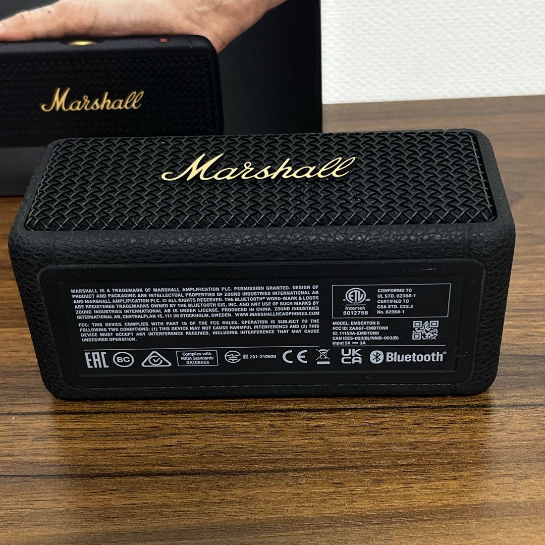 Marshall EMBERTON 2 bluetooth スピーカーマーシャル