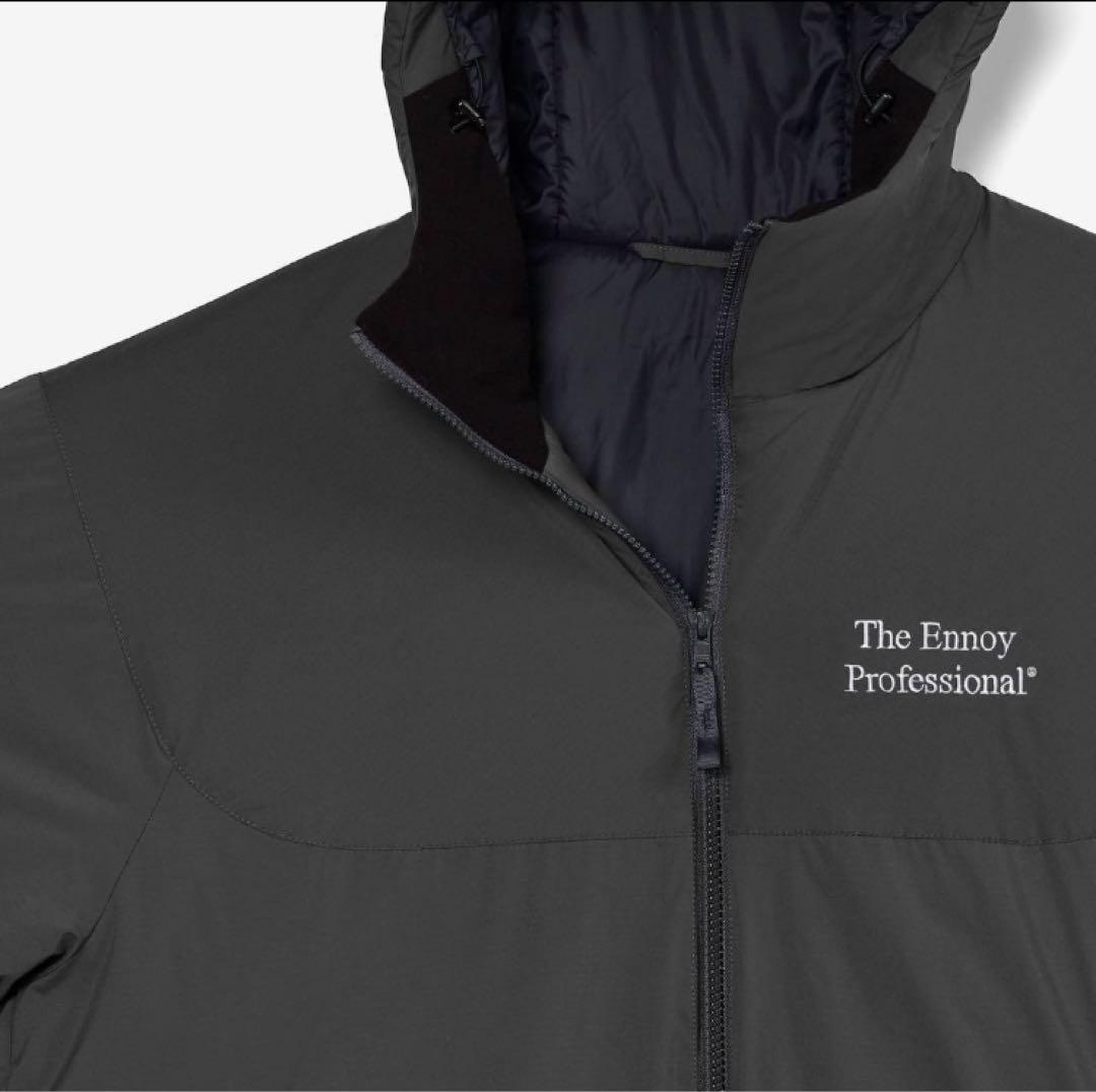 ENNOY スタイリスト私物 PADDED NYLON HOODIE GRAY