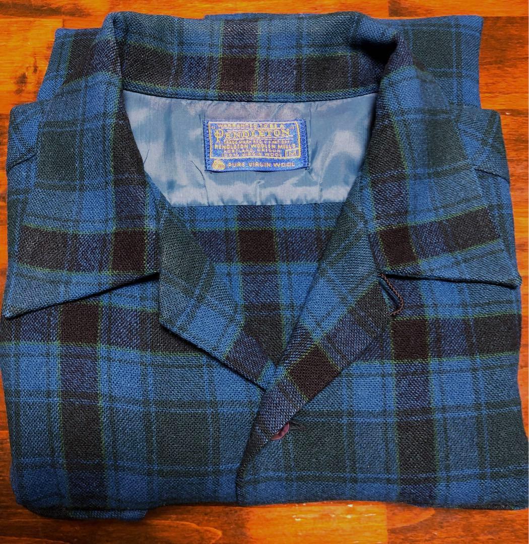 60S　PENDLETON　ボードシャツ　ヴィンテージ　USA製　デッドストック