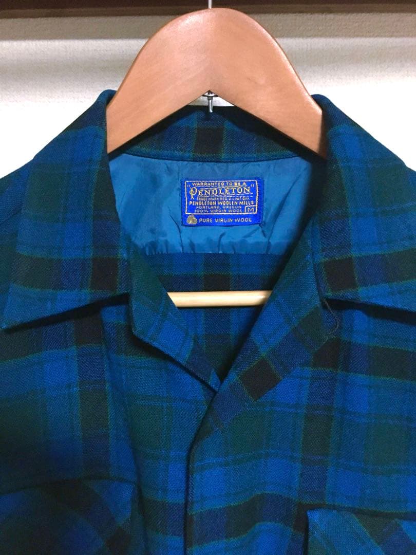 60S　PENDLETON　ボードシャツ　ヴィンテージ　USA製　デッドストック
