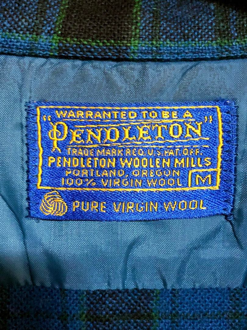 60S　PENDLETON　ボードシャツ　ヴィンテージ　USA製　デッドストック