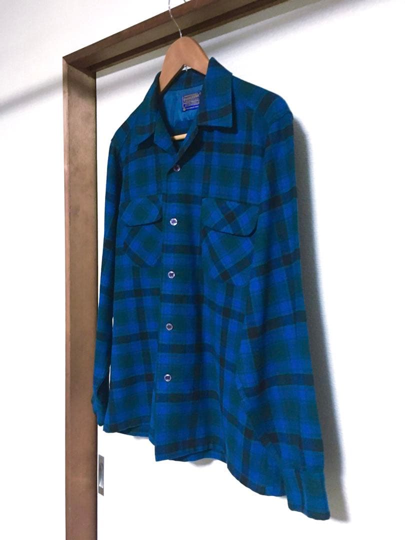 60S　PENDLETON　ボードシャツ　ヴィンテージ　USA製　デッドストック