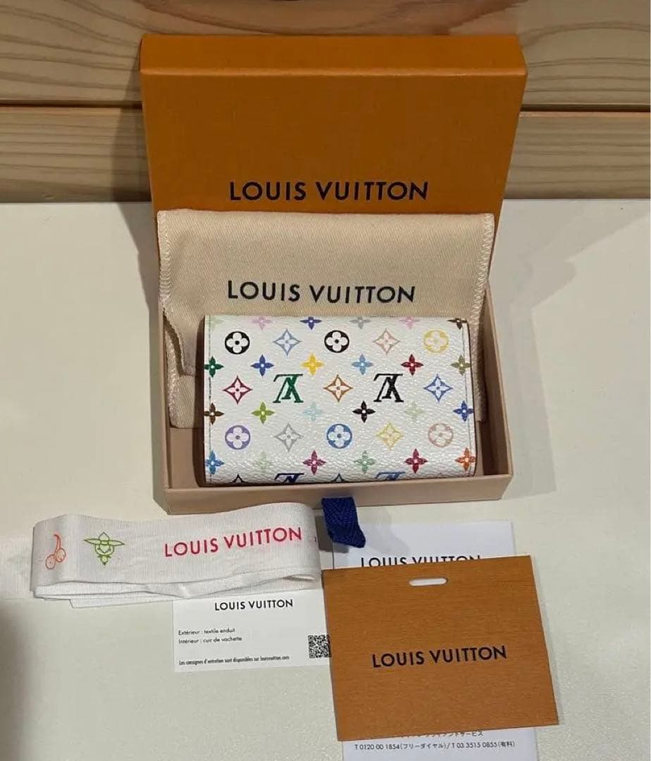 LOUIS VUITTON 村上隆 マルチカラー キーケース