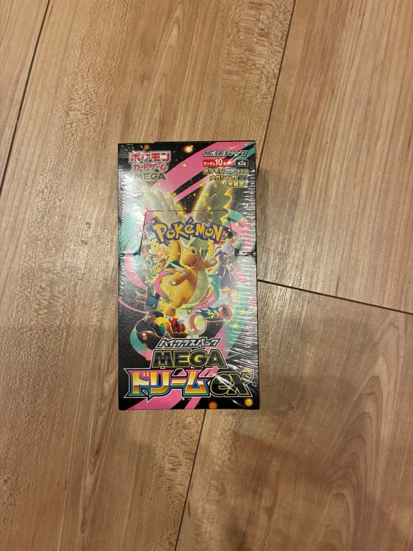 ポケモンカードハイクラスパックMEGAドリームex1BOXシュリンク付新品未開封