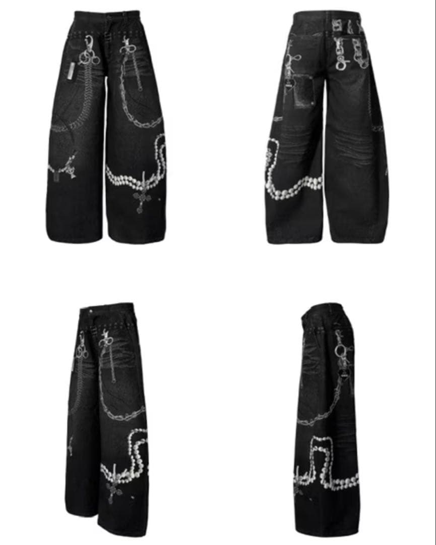 パンツ Rosen Kreuz 3D RELIC ARCHIVE TROUSERS