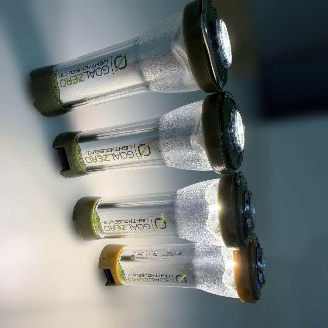 GOAL ZERO LIGHTHOUSE MICRO FLASH 4個セット