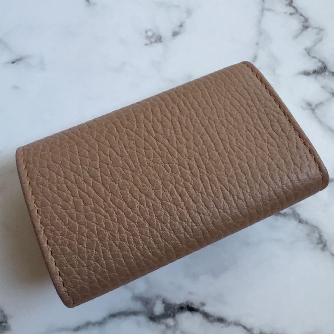 S【新品未使用】GUCCIグッチ GGマーモント レザー6連キーケース