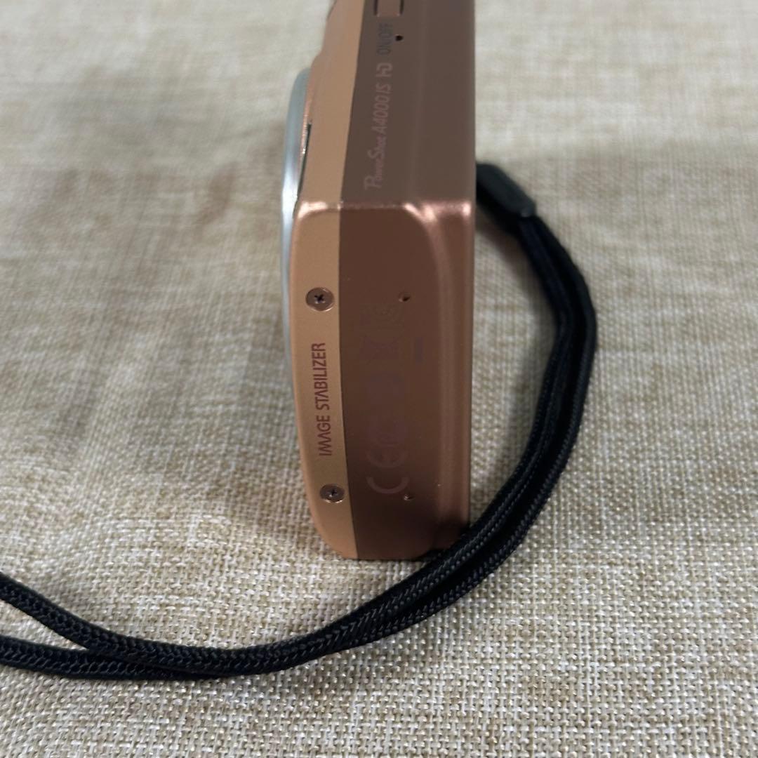 【美品】Canon PowerShot A4000 IS ピンク コンデジ