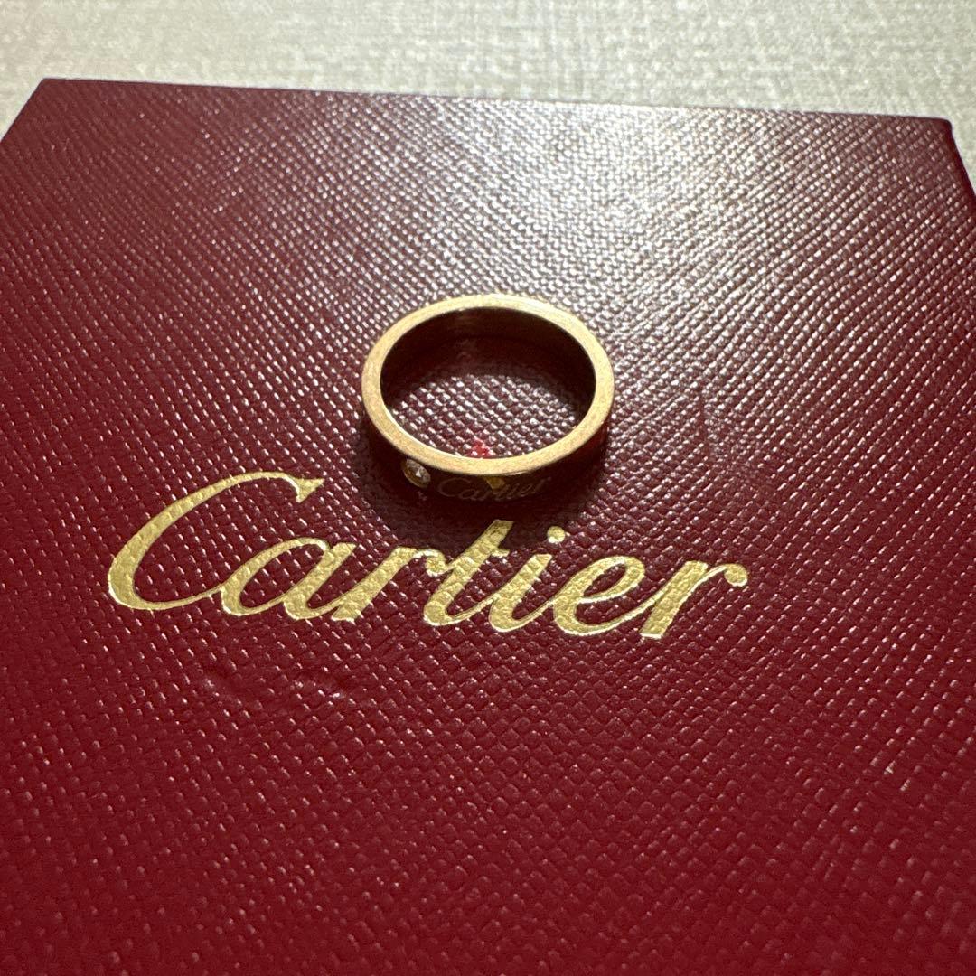 カルティエ　ダイヤモンドリング　7号