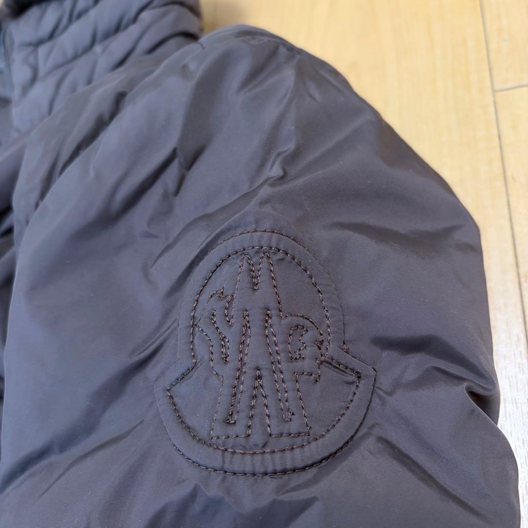モンクレール MONCLER ブラウン ファー付き ダウンジャケット 0