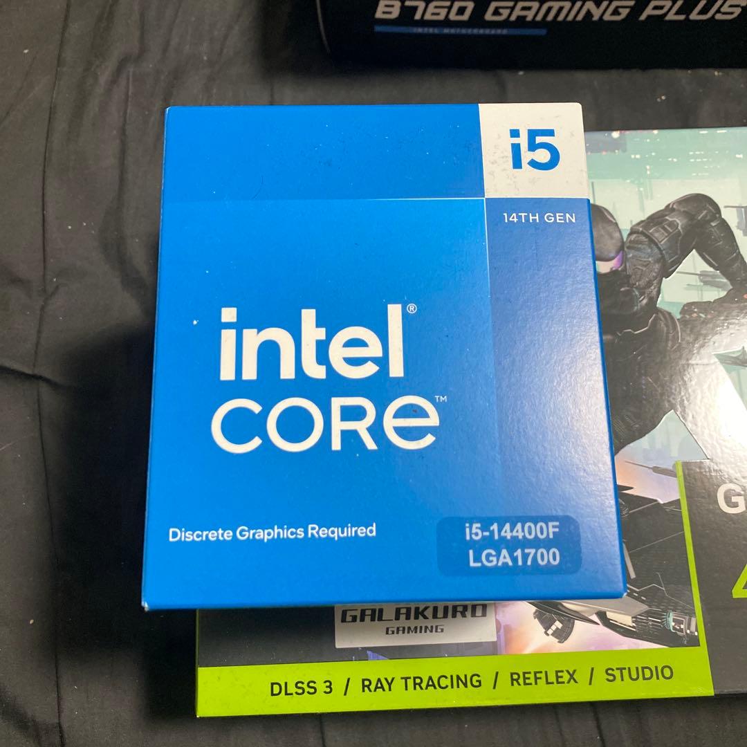 グラフィックボード・グラボ・ビデオカード GEFORCE RTX 4060 & Intel Core i5-14400F