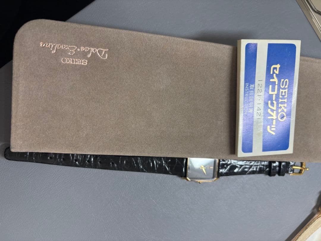 SEIKO Dolce 腕時計　不動　1221-1090R