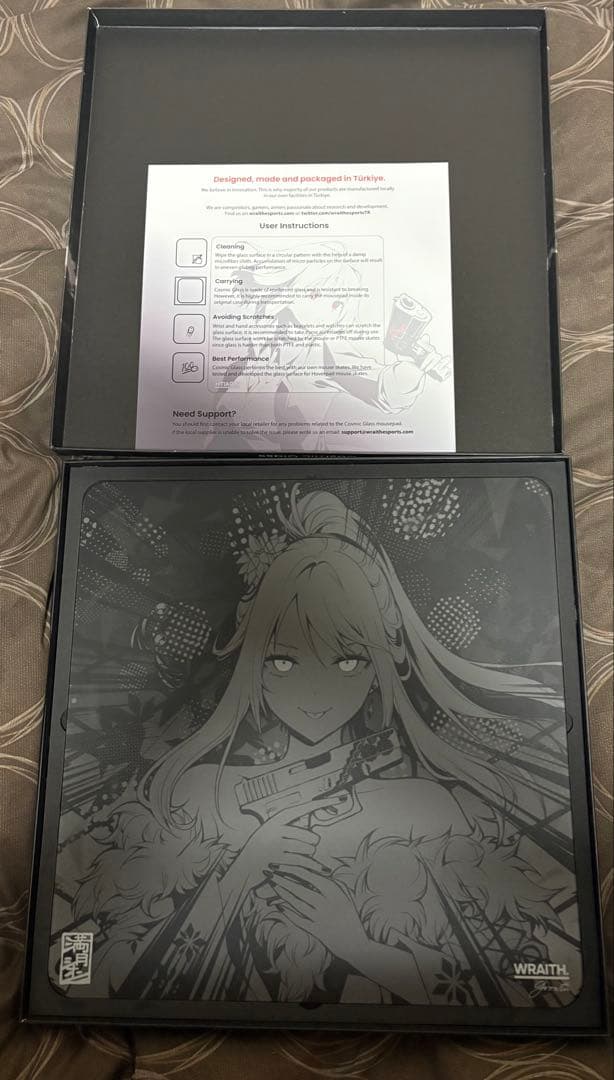 マウス・トラックボール Wraith Cosmic Glass V2 Evil edition