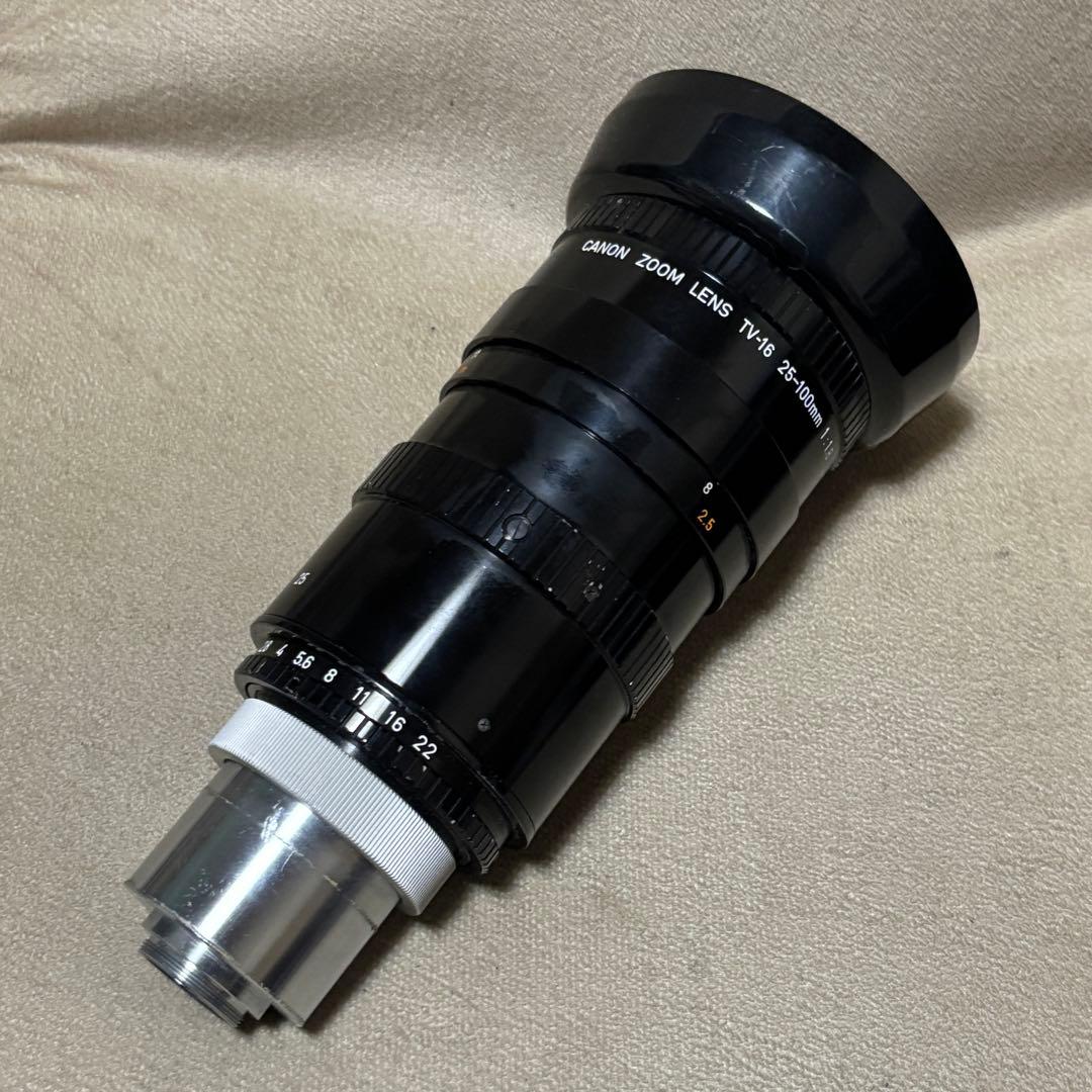 Canon TV-16 25-100mm f1.8 Cマウントレンズ