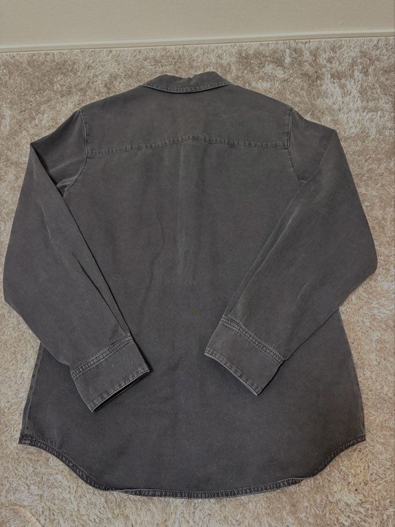 GUCCI ブラック デニムシャツ メンズ