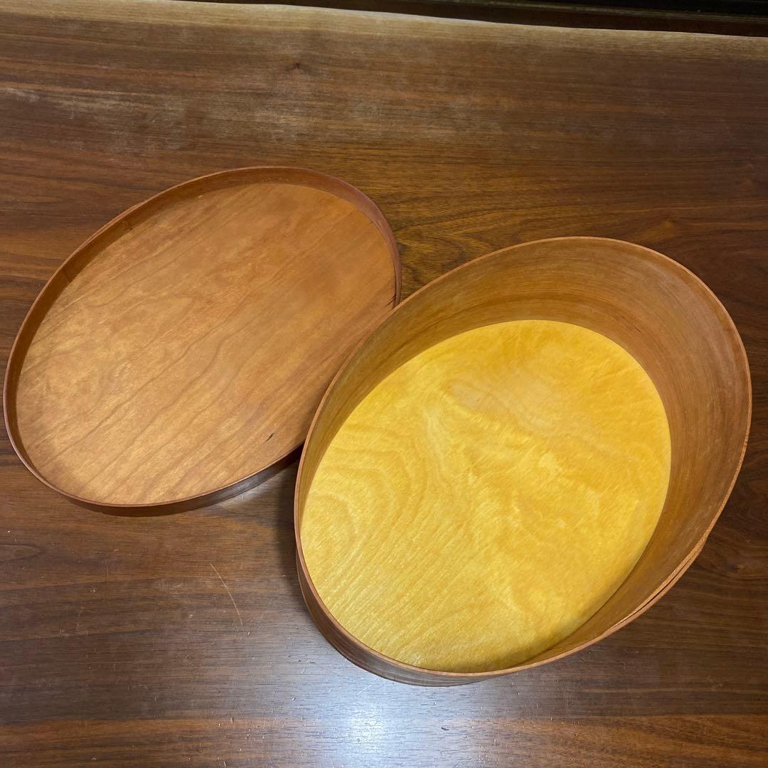 【美品】Orleans Carpenters シェーカーボックス　オーバル