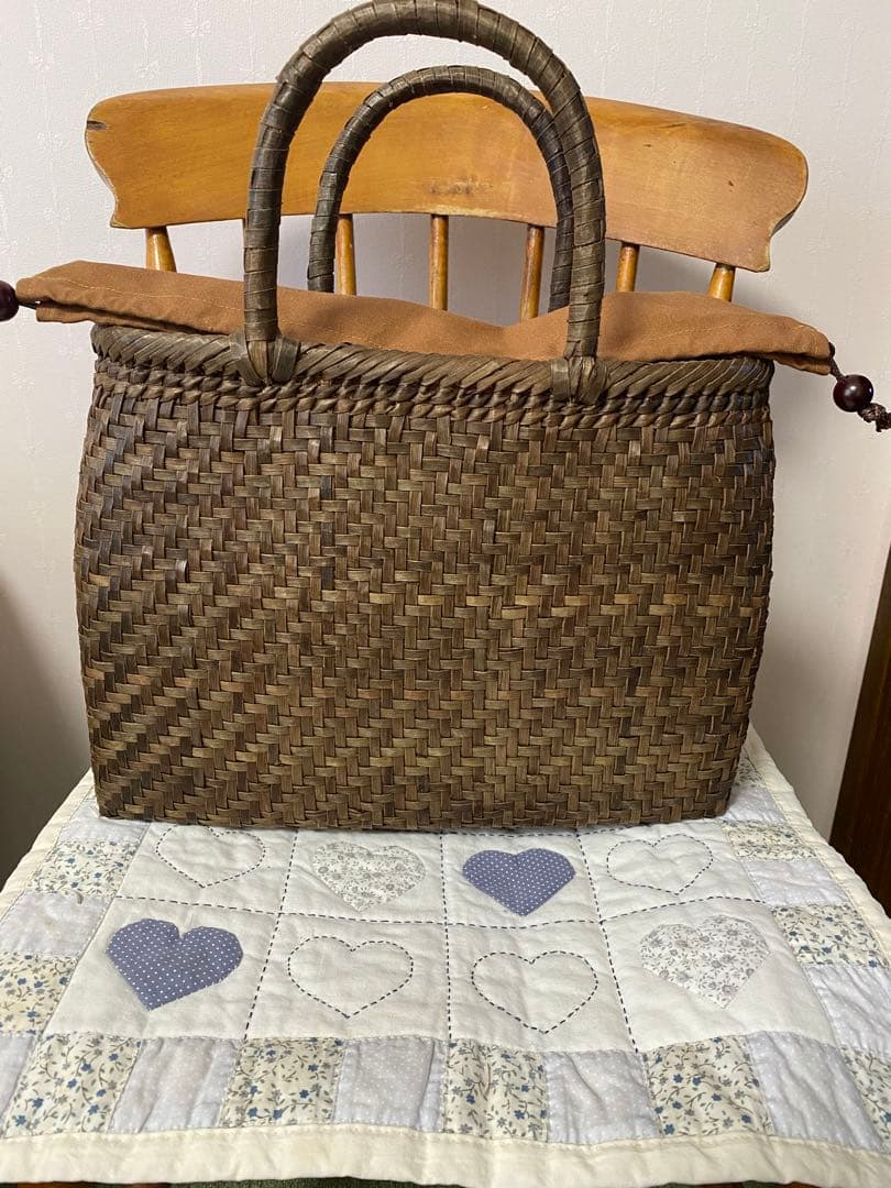 国産山葡萄籠バッグ Lサイズ