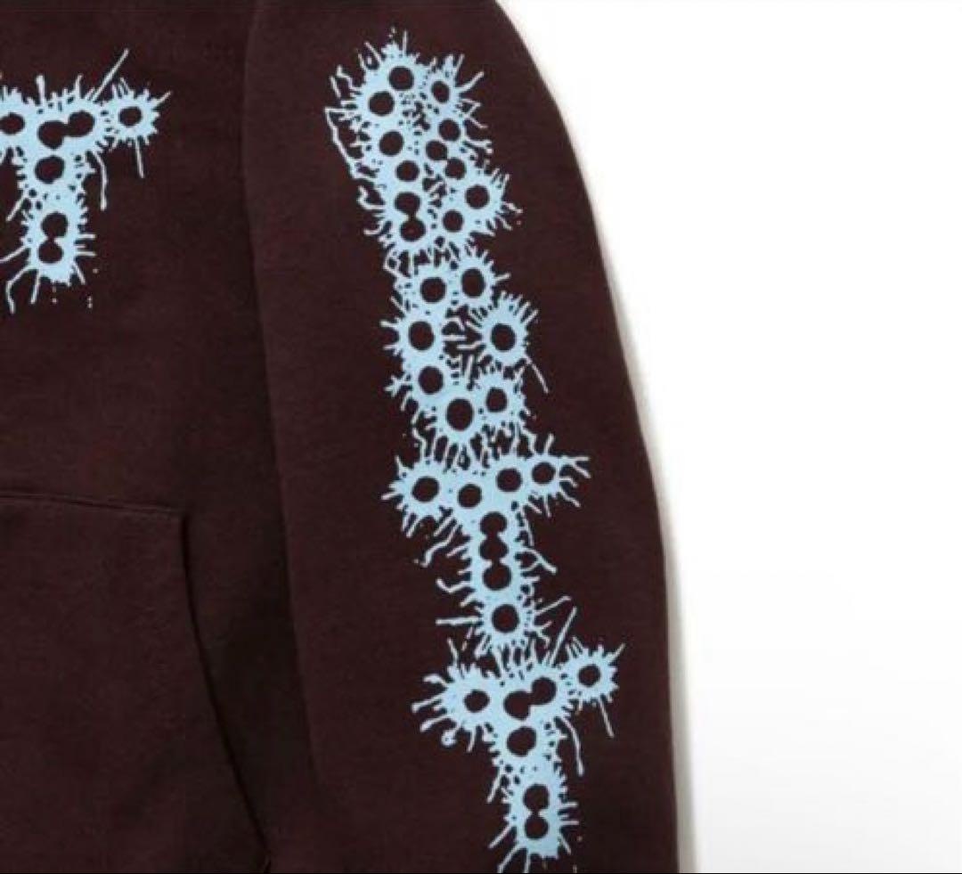 BoTT / ボット BANG LOGO ZIP HOODIE ブラウンパーカー