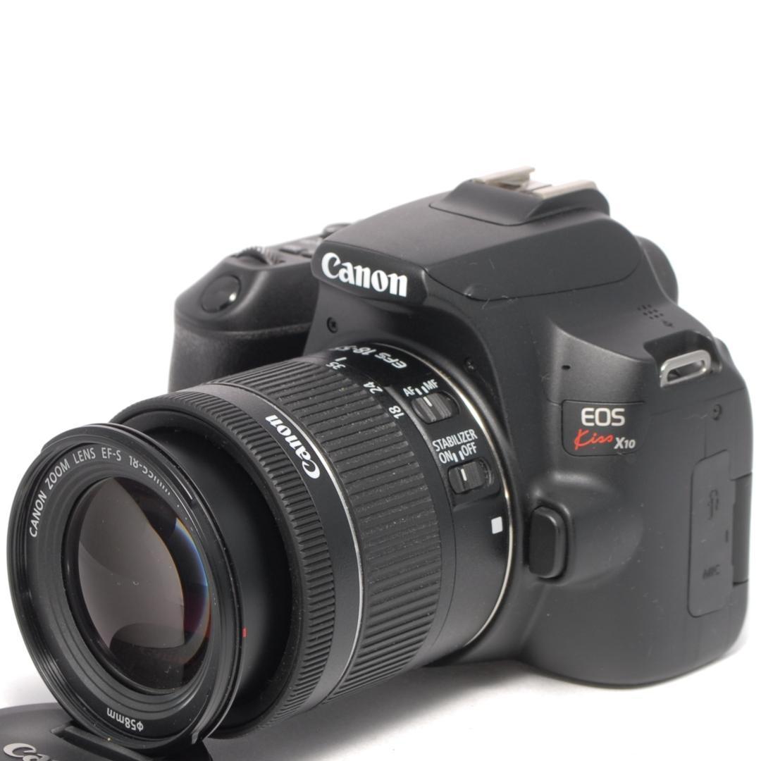✨初心者さんOK✨手振れ補正レンズ✨Wi-Fi転送✨Canon Kiss X10