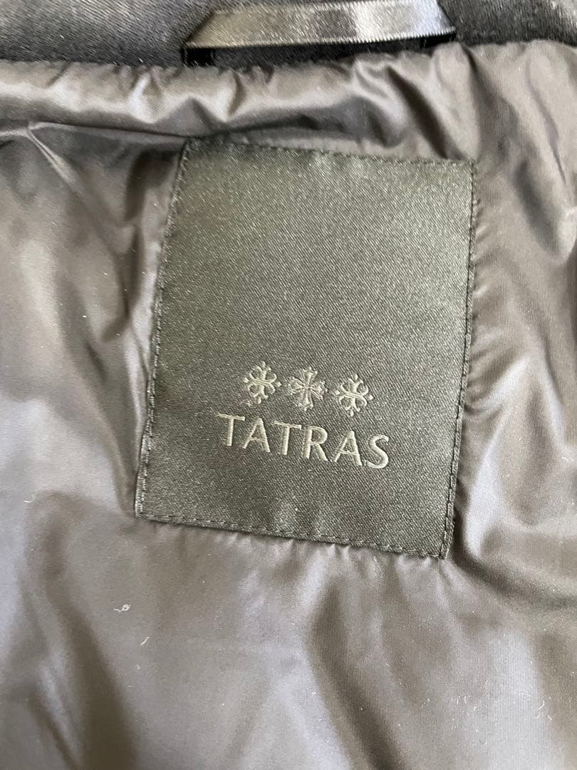 【希少XLサイズ】タトラス LAVIANA ダウンコート ブラック04