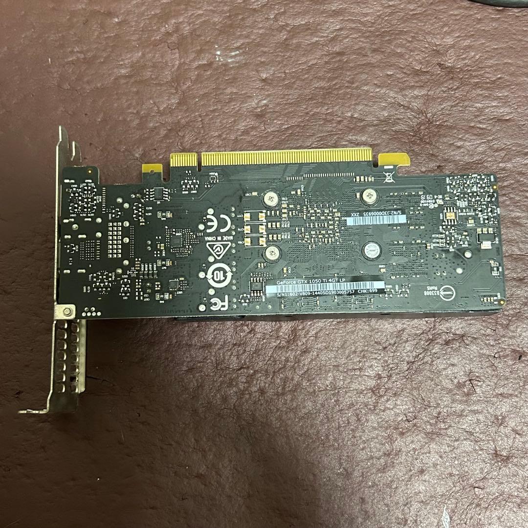 B*E様 MSI GTX1050Ti LPモデル 4GB グラボ 動作品