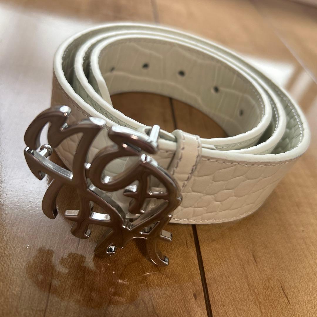 斗*様 mertra メルトラ ベルト 白 Mサイズ