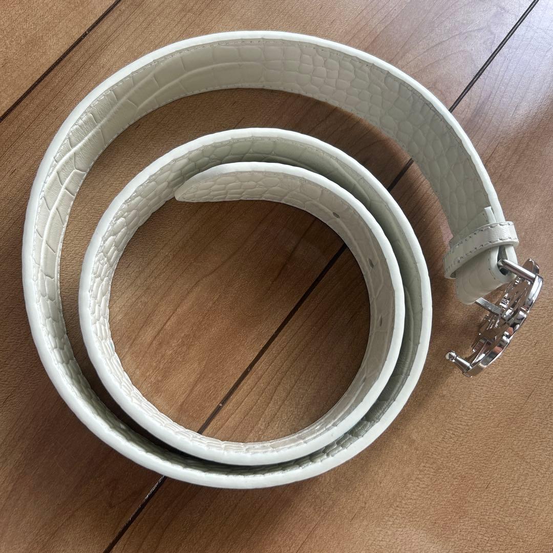 斗*様 mertra メルトラ ベルト 白 Mサイズ