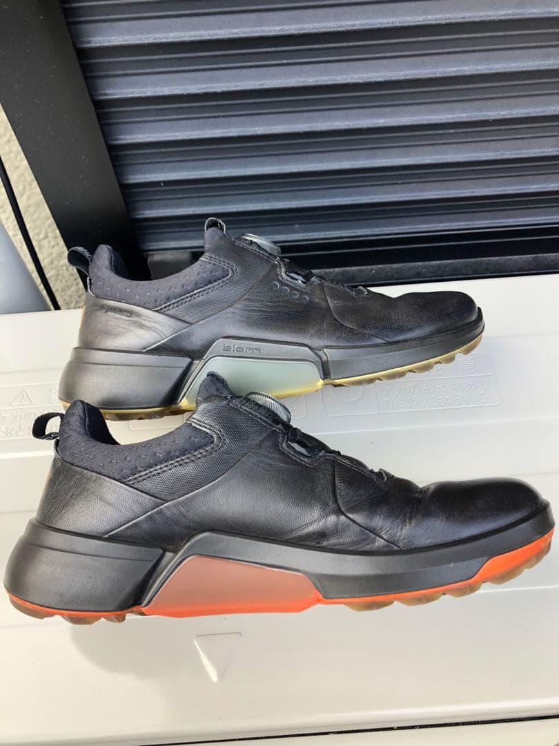 326番超美品ECCO BIOM ゴルフシューズ 38 24.0cmスパイクレス