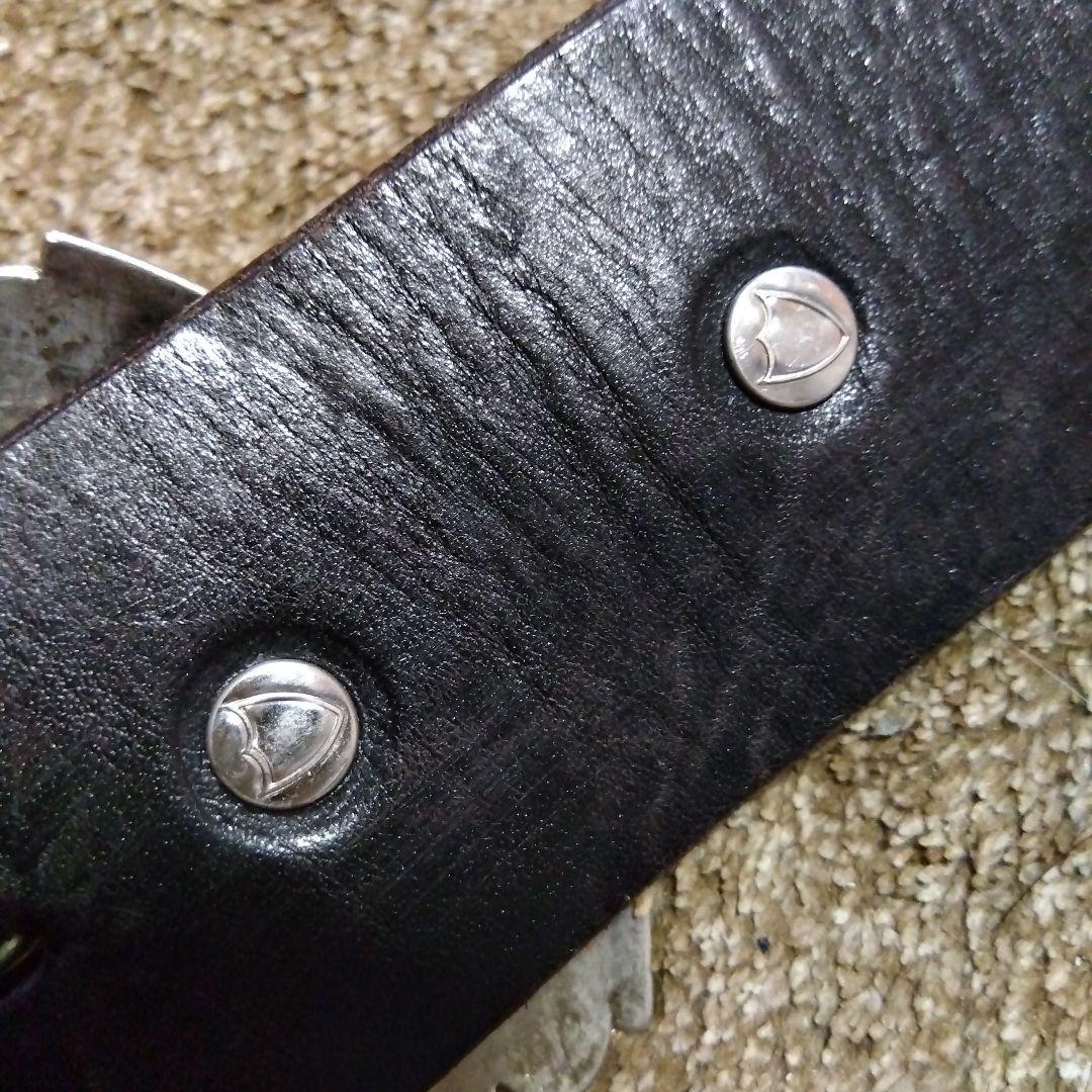 36inch 20周年記念モデル ヴィンテージ バックル レザーベルト