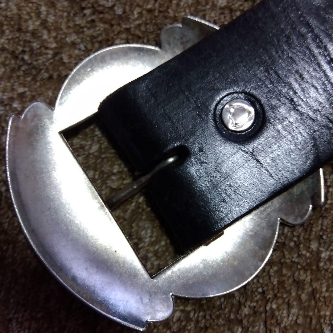 36inch 20周年記念モデル ヴィンテージ バックル レザーベルト