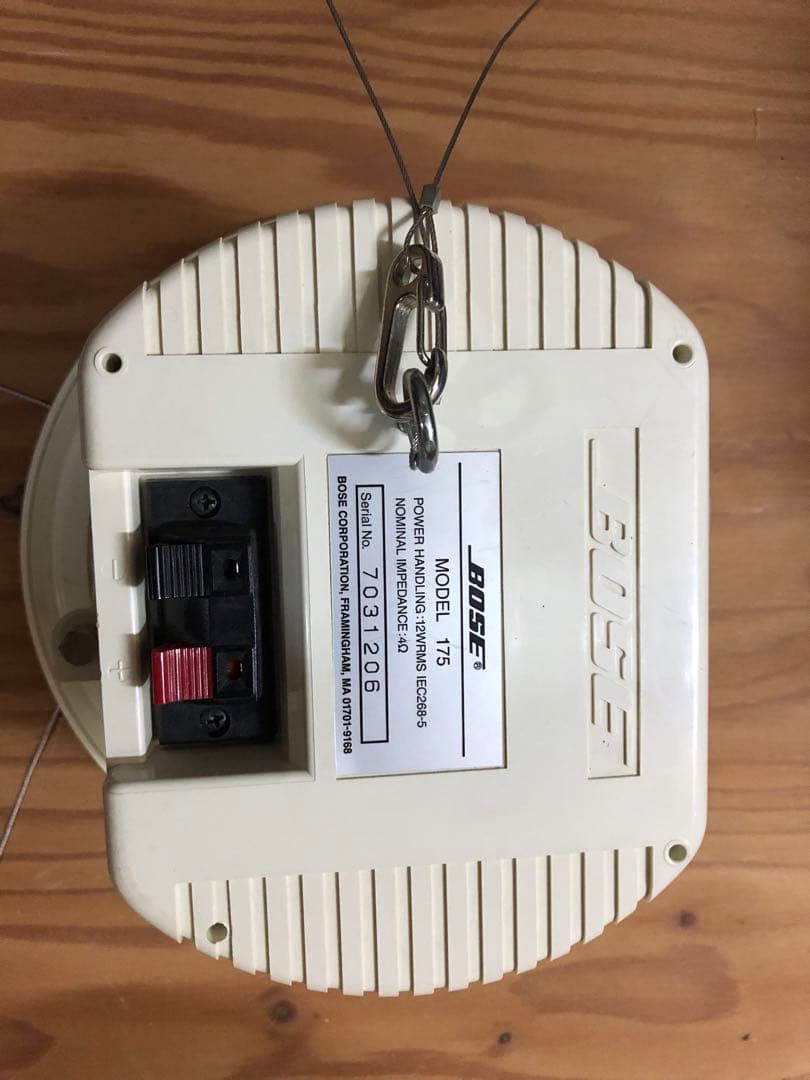 Bose 175 2台　天井埋込スピーカー 中古品
