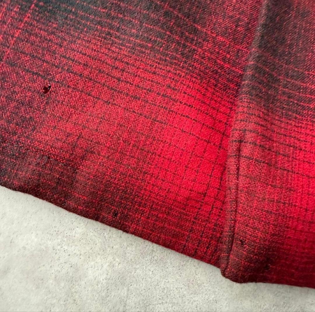 n*9様 PENDLETON ペンドルトン ボードシャツ オンブレ XXL レッ