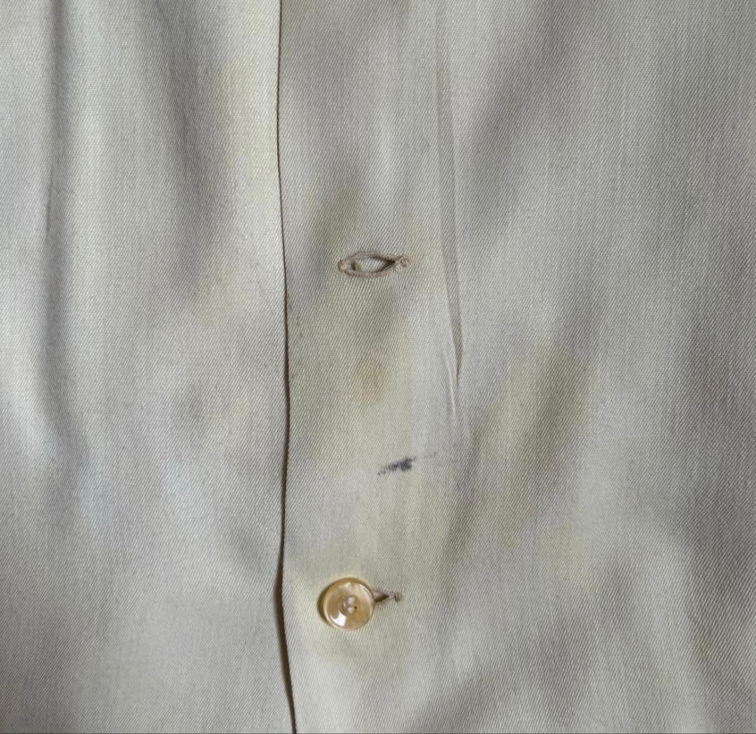 50s PURITAN レーヨンシャツ オープンカラーシャツ