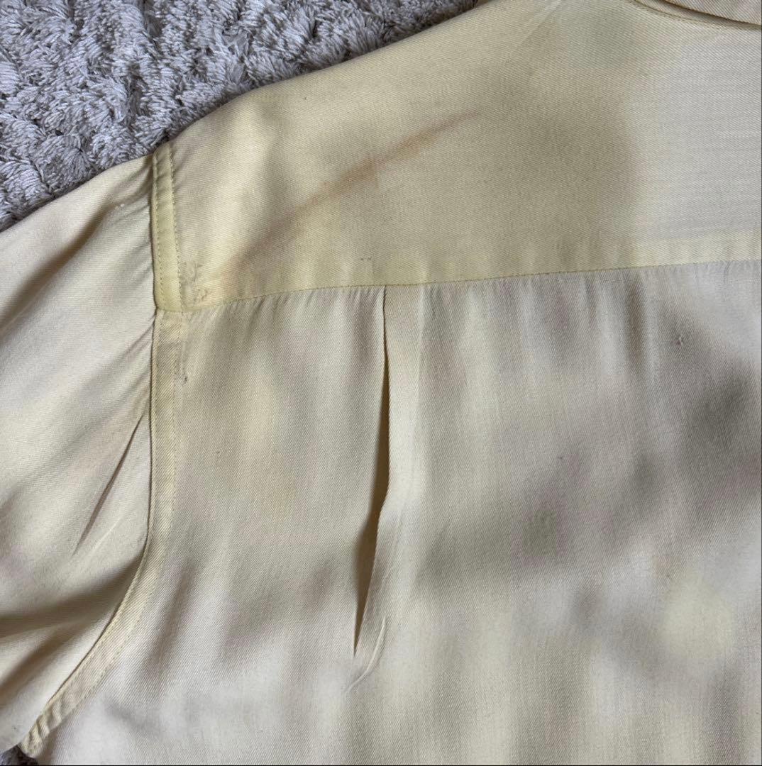 50s PURITAN レーヨンシャツ オープンカラーシャツ