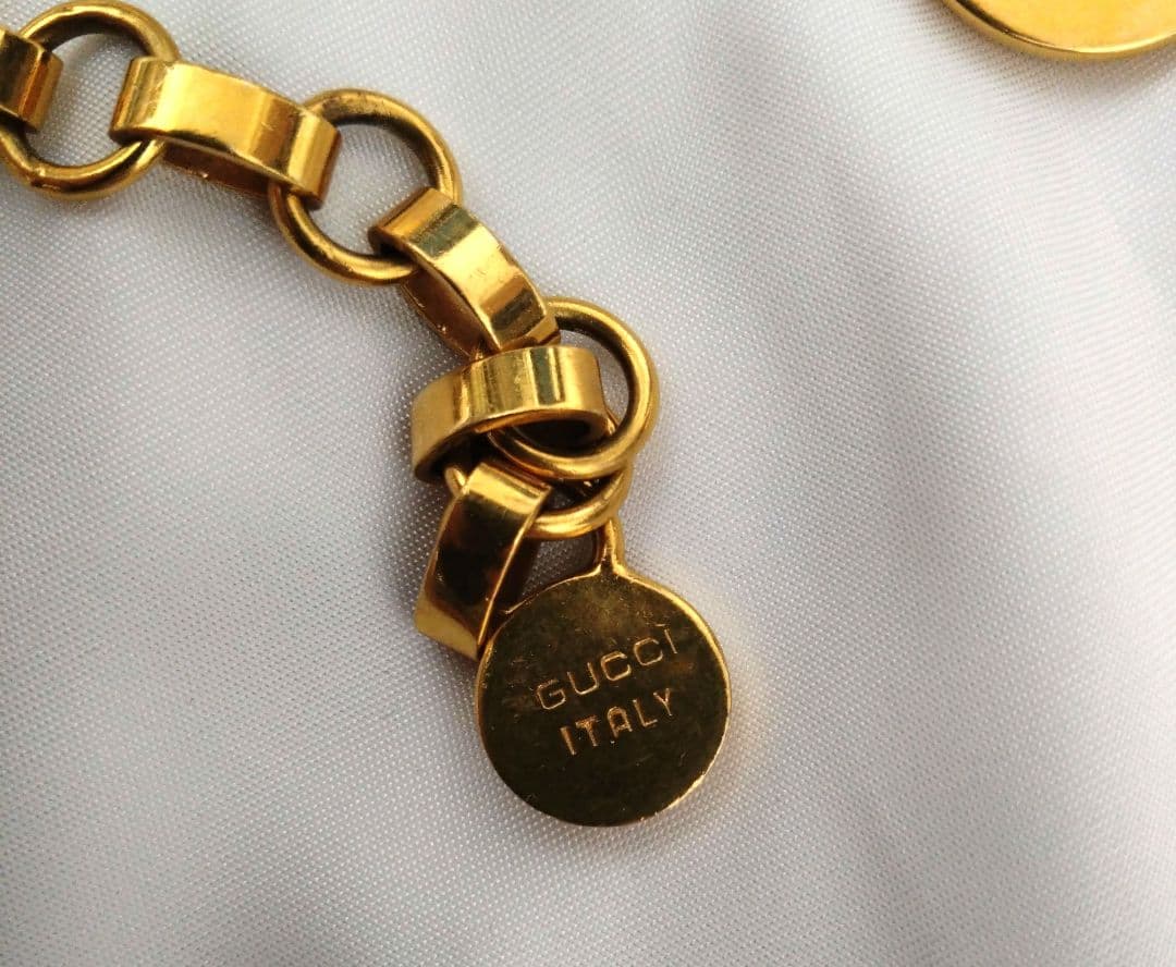 幻　１点物　インターロッキング　ヴィンテージ　GUCCI　オールドチェーンベルト