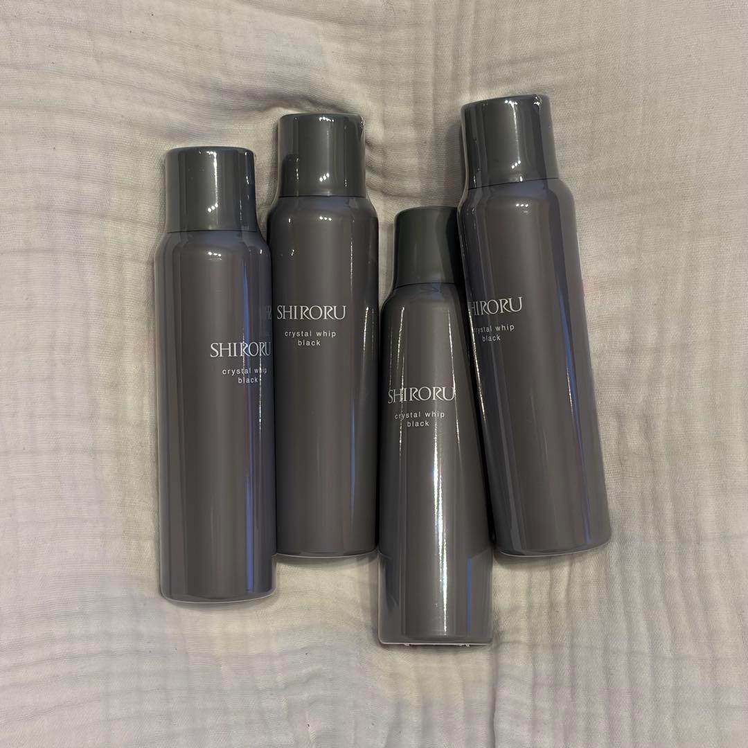 SHIRORU crystal whip black ×4本