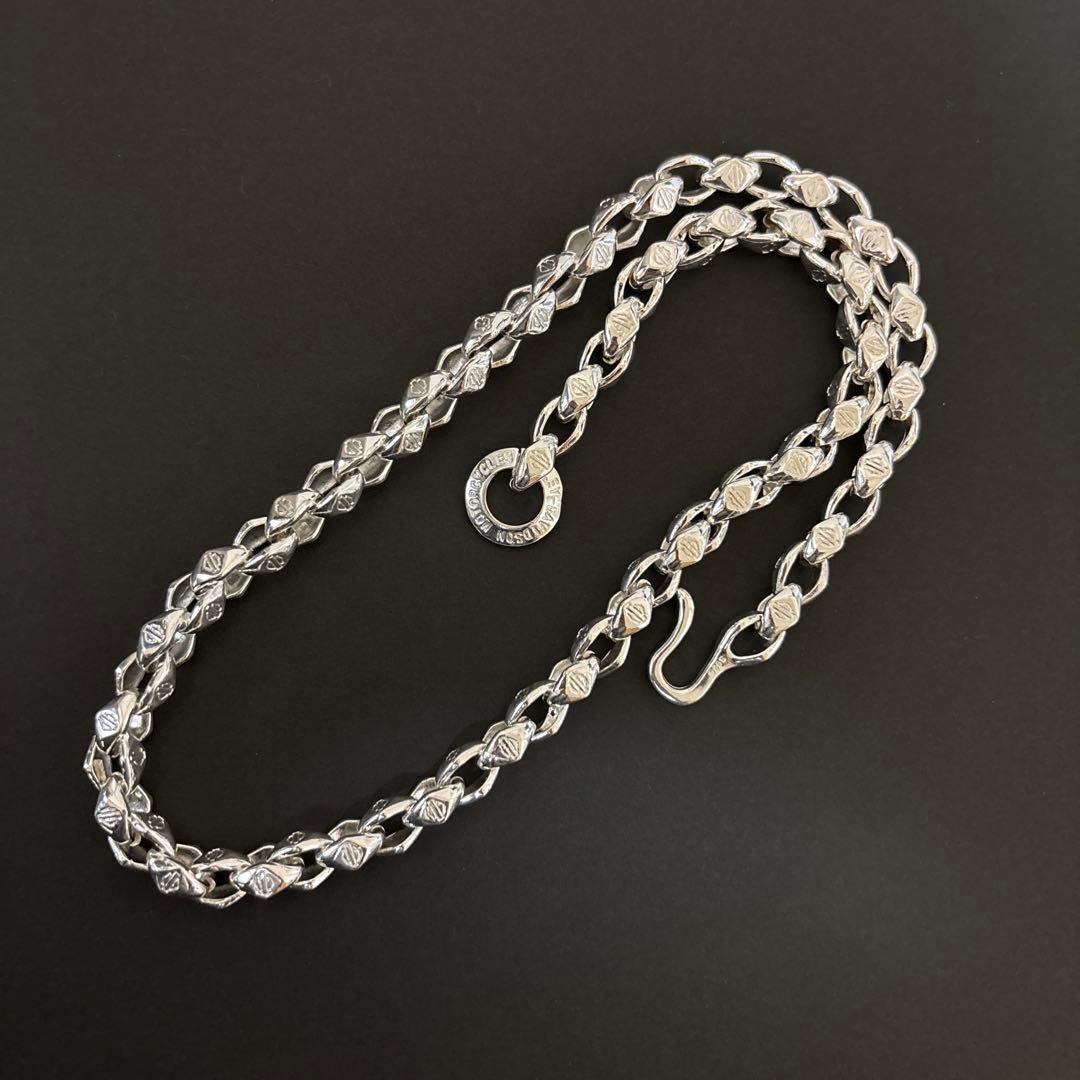 【在庫限り】シルバー925 ヴィンテージ チェーンネックレス Silver