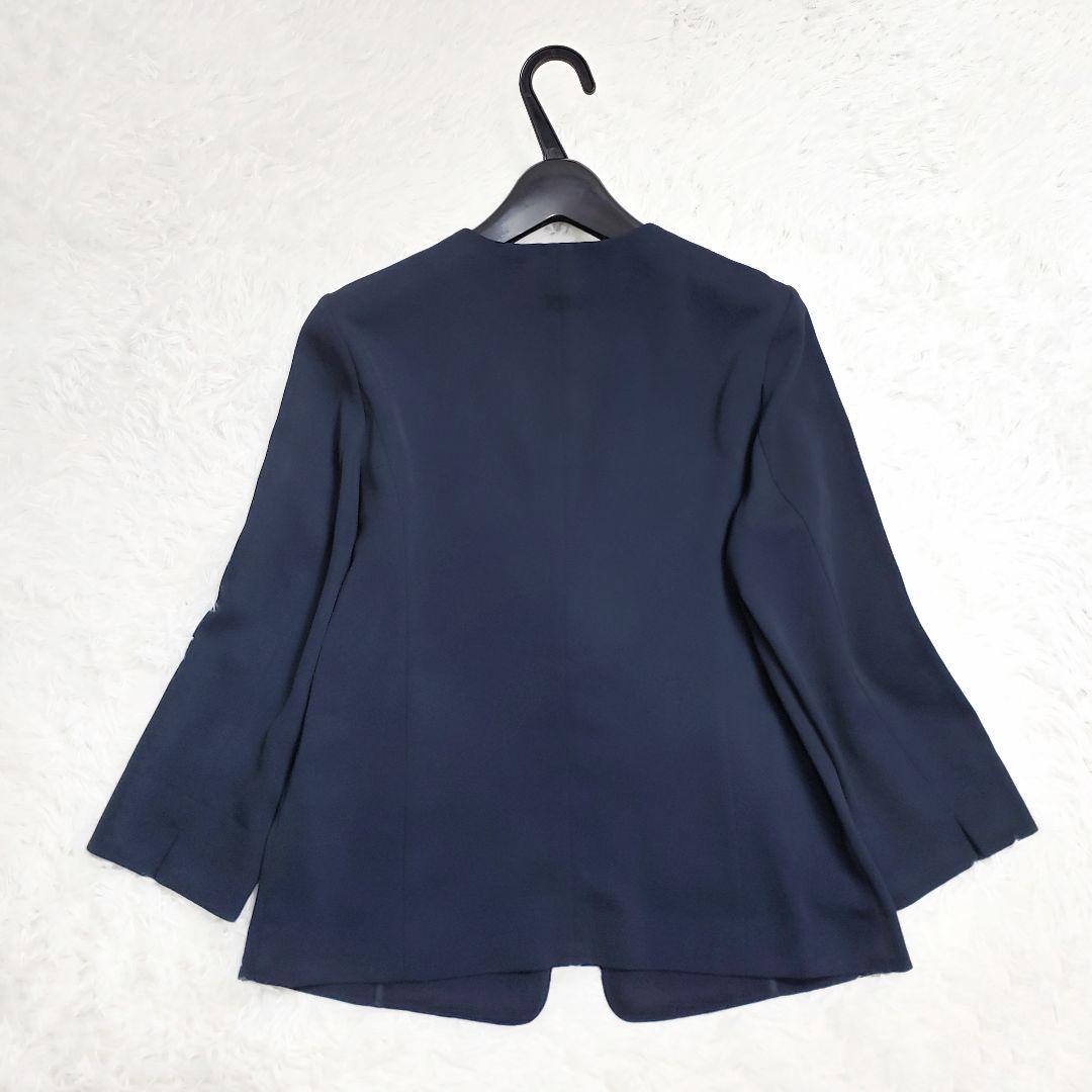 Kaori 美品✨ナチュラルビューティーベーシック ノーカラーセットアップ