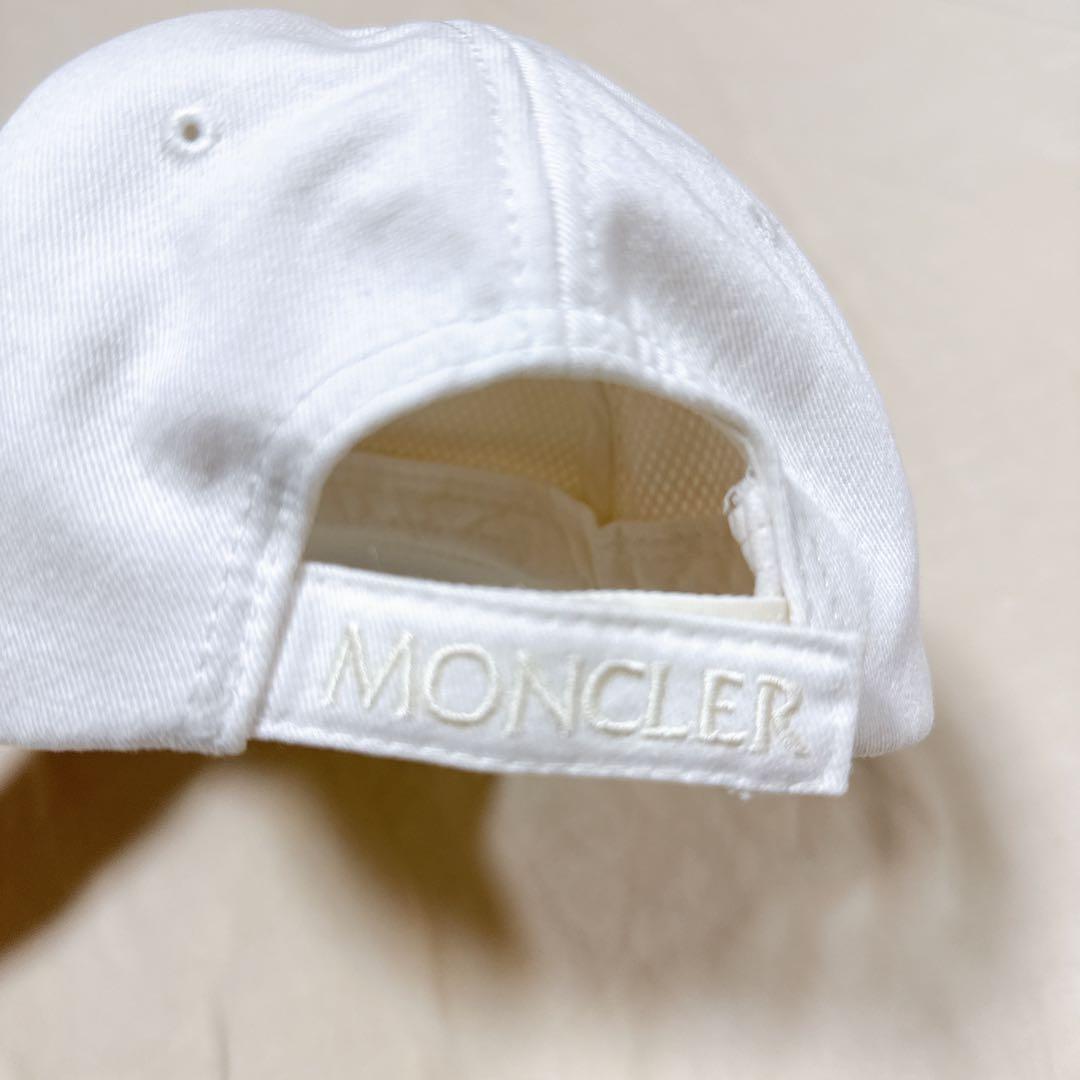 MONCLER モンクレ レディース キャップ 白