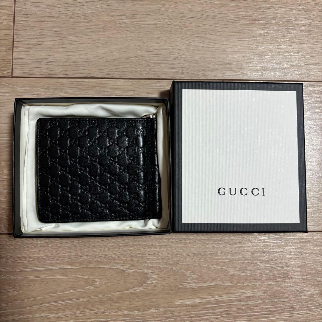 GUCCI マネークリップウォレット