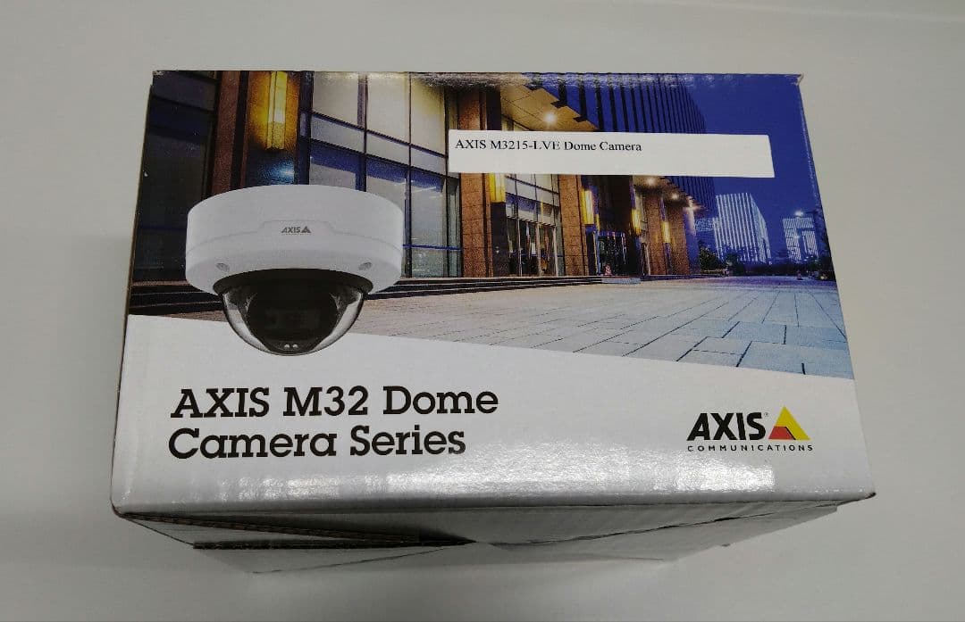 No2【新品未使用】屋内屋外対応ネットワークカメラ AXIS M3215-LVE
